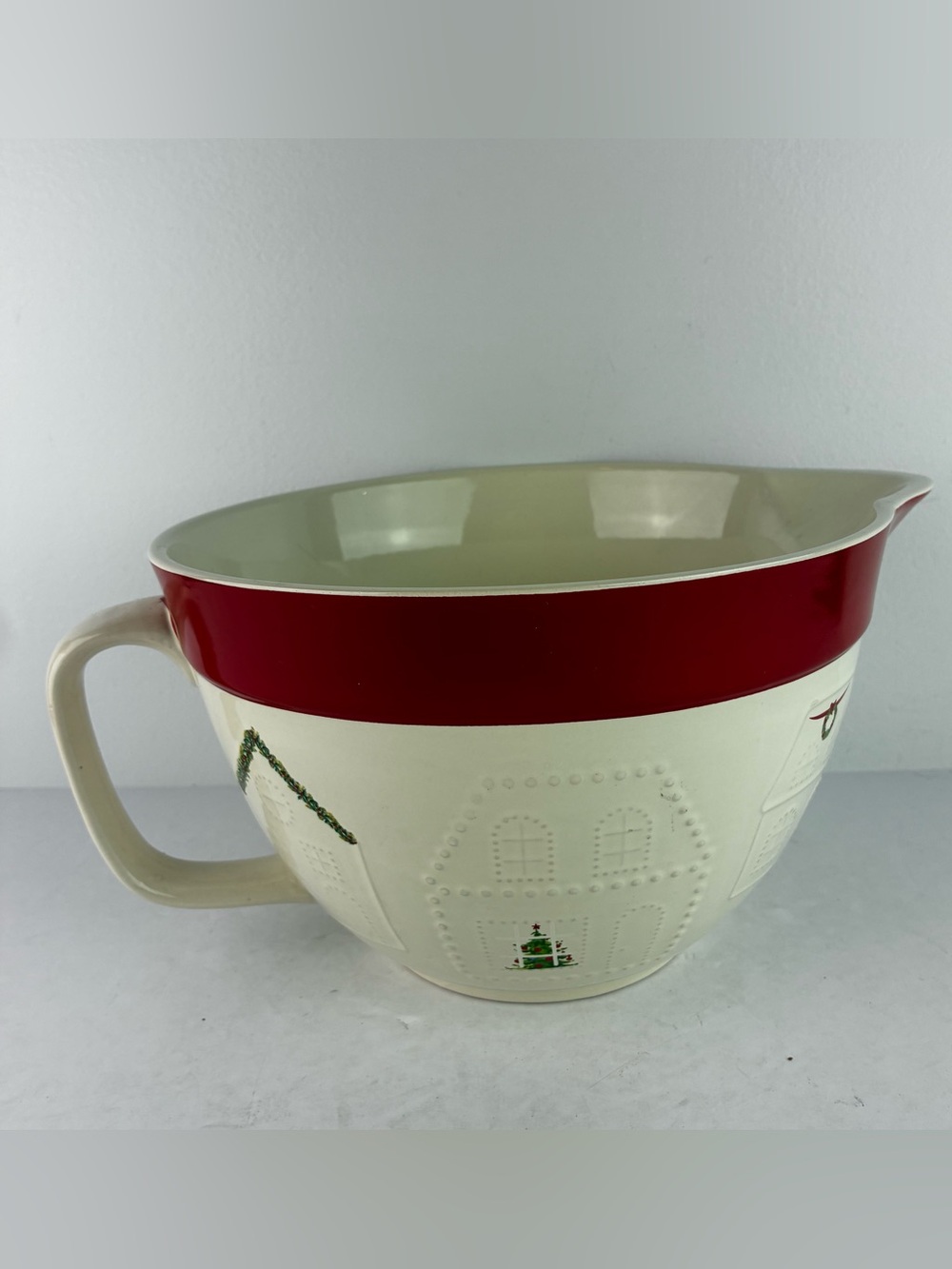 The Bake Shop by Masterclass Christmas Ceramic Mixing Bowl